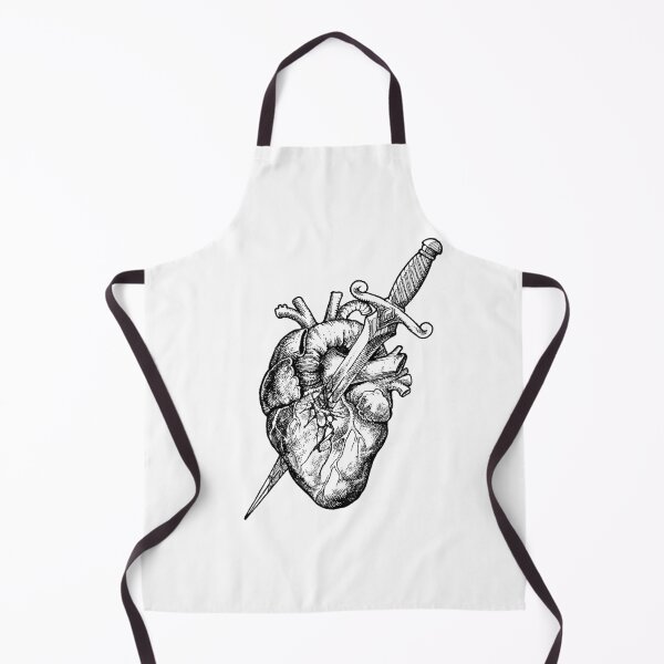 Item preview, Gothic Heart Dagger designed and sold by fadhilfahrianto.
