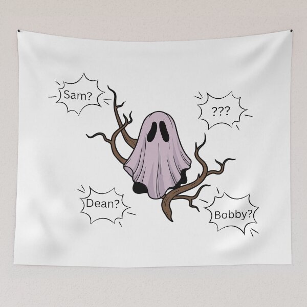 Item preview, Confused Ghost Calling Sam designed and sold by GraveyardGlam.