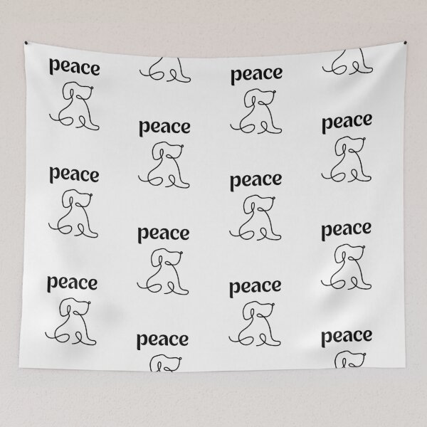Item preview, Peace with Dog designed and sold by JRice66.