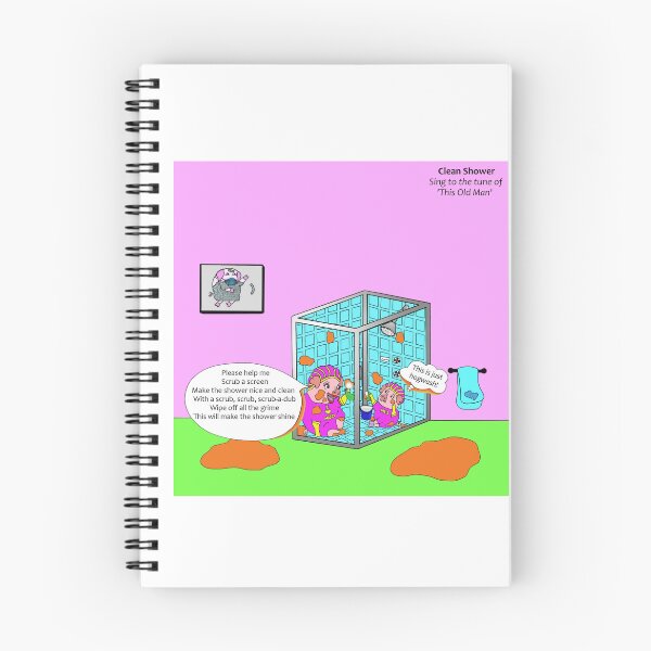 Item preview, Clean Shower - This Old Man designed and sold by tuneinwithamy.
