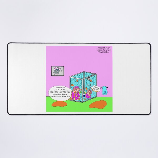 Item preview, Clean Shower - This Old Man designed and sold by tuneinwithamy.