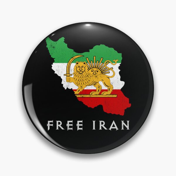 Item preview, Iran Flag Map Lion Sun Sword Free Iran support women of Iran designed and sold by bentonruiz.