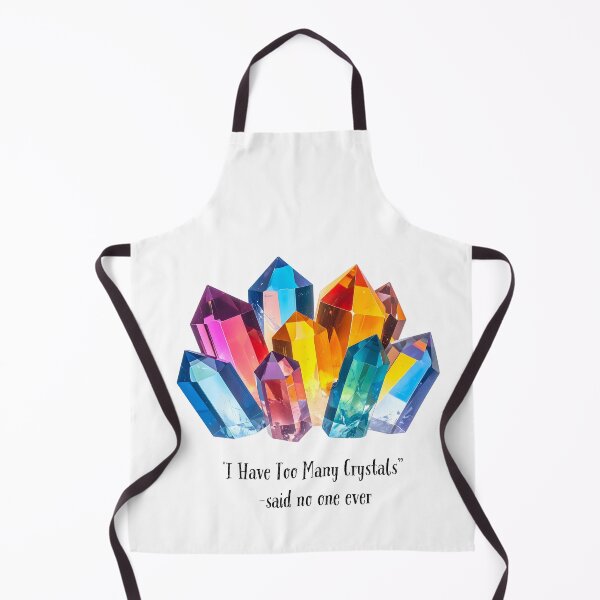 Item preview, Too Many Crystals? Never. designed and sold by GraveyardGlam.