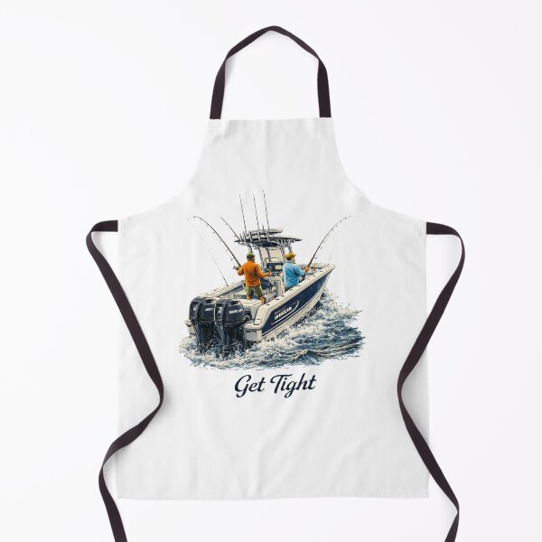 Item preview, Get Tight - Offshore Fishing Action Tee designed and sold by Where Ash Meets Brine.