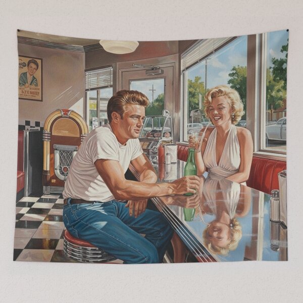 Item preview, Sunshine & Soda: Iconic Hollywood Stars at the Diner designed and sold by Art's Diner.