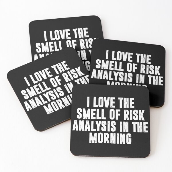 Item preview, I Love The Smell Of Risk Analysis In The Morning - Funny Actuary Risk Analyst designed and sold by novelliamaera.