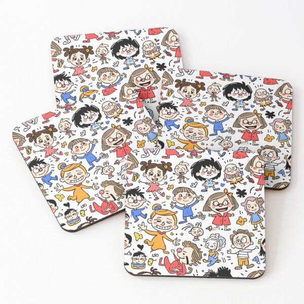 Item preview, Playful Cartoon Character Doodle Pattern designed and sold by optimusprime39.