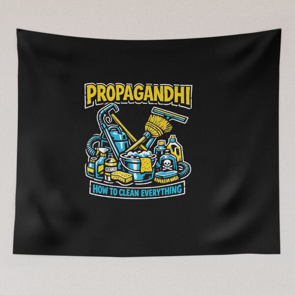 Item preview, Propagandhi How to Clean Everything Art designed and sold by HUTEND.