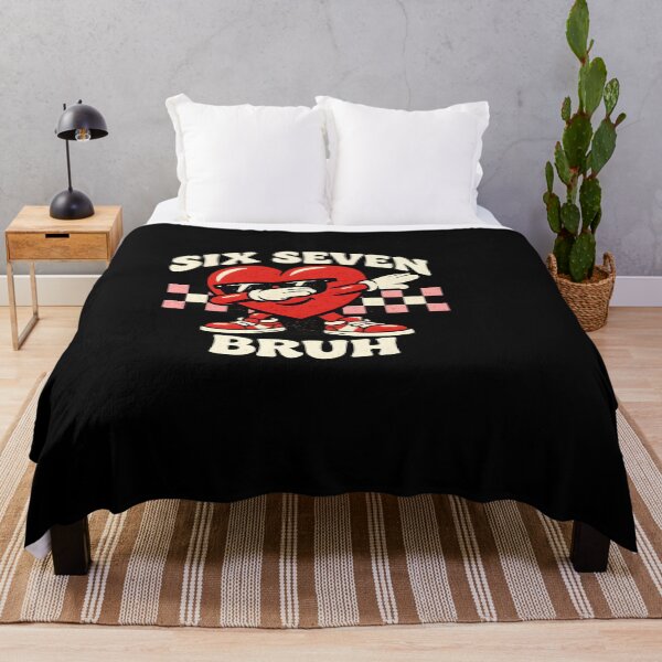 Item preview, Retro Heart Dabbing Six Seven Bruh Design designed and sold by HUTEND.