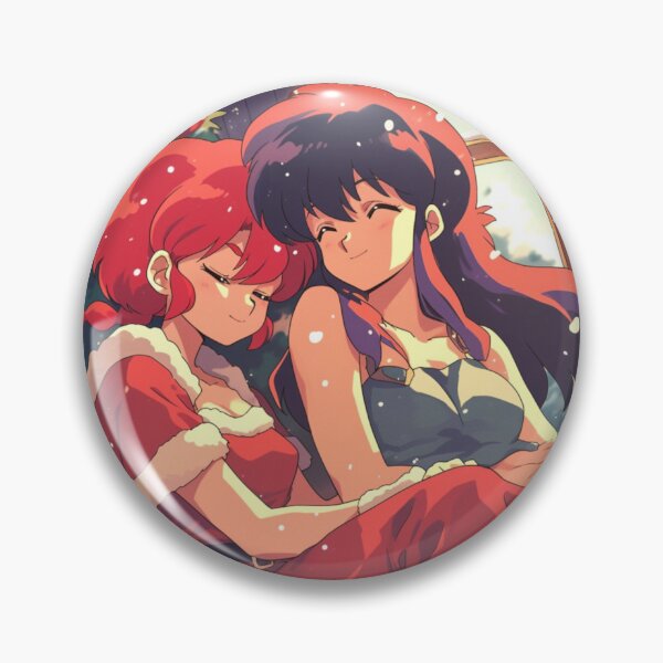Item preview, Ranma and Akane Christmas designed and sold by Solace Sparkles.