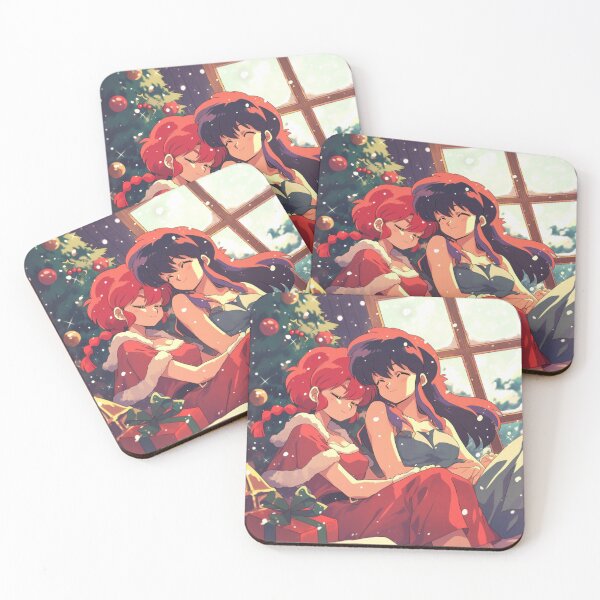 Item preview, Ranma and Akane Christmas designed and sold by Solace Sparkles.