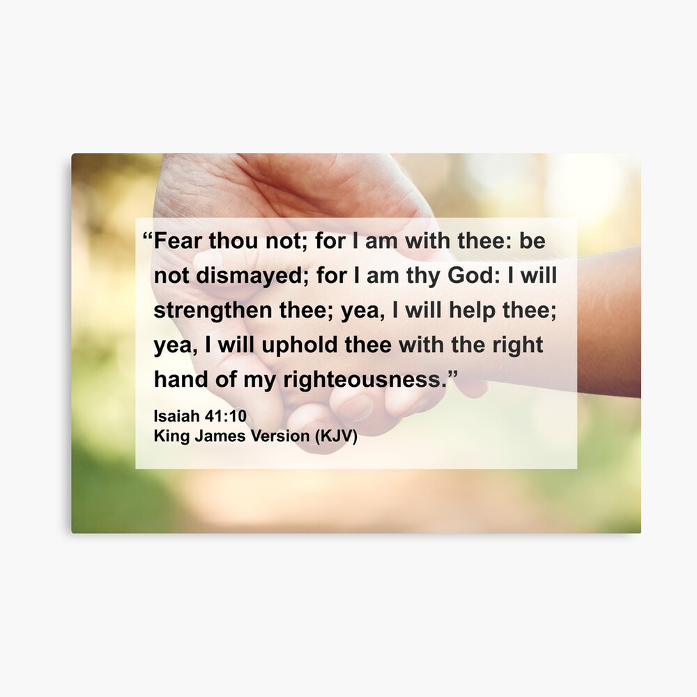 isaiah 41 and 10 king james version