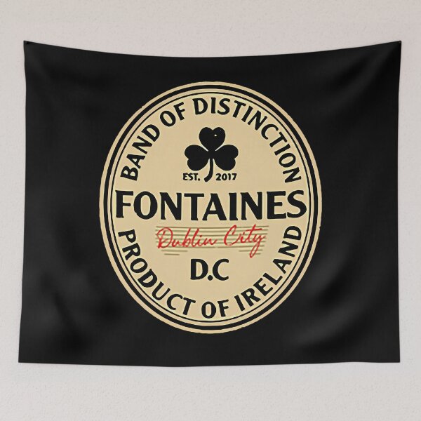 Item preview, Retro Logo Decal Fontainess Band Of Distinction designed and sold by carolstickers.