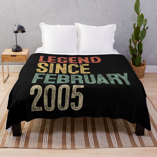 Item preview, Legend Since February 2005 Retro Vintage 21st Birthday For Men And Women designed and sold by LizzyKeiko.