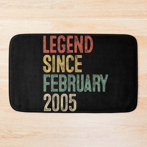 Item preview, Legend Since February 2005 Retro Vintage 21st Birthday For Men And Women designed and sold by LizzyKeiko.