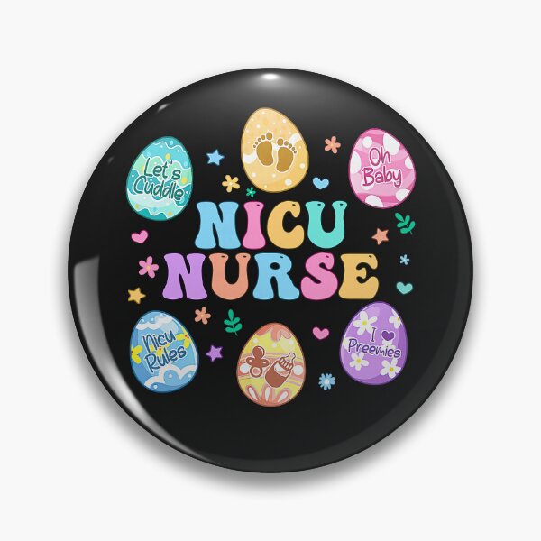 Item preview, Cute Eggs NICU Neonatal Intensive Care Nurse RN Easter Day designed and sold by laurelrhodes.