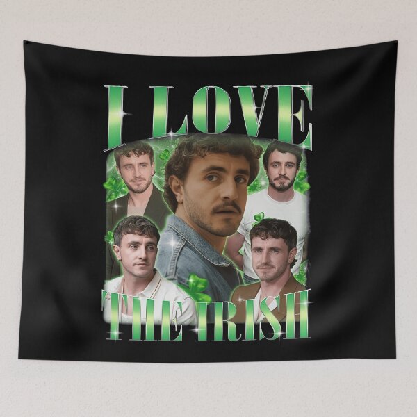 Item preview, I love The Irish Paul Mescal Patrick's day designed and sold by LouiseWard23.