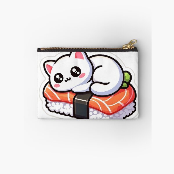 Aperçu de l'œuvre Chatons sushi kawaii mignons créée et vendue par PixelAIStudio.