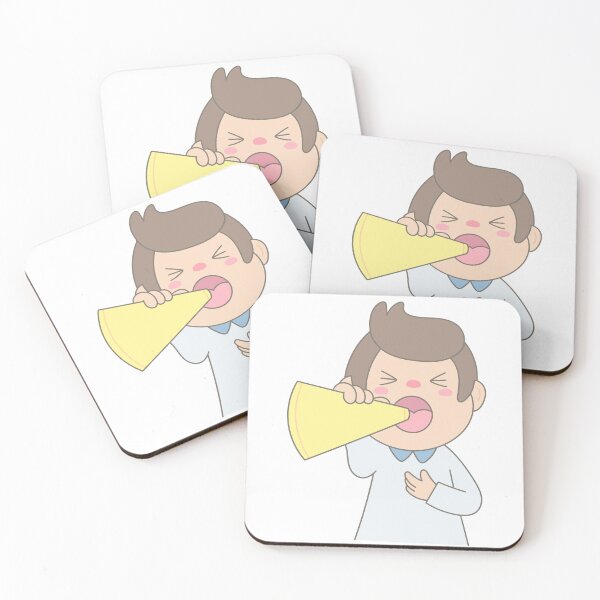 Item preview, Cute Office Worker Man Shouting into Megaphone for Marketing Promotion designed and sold by nuchz.