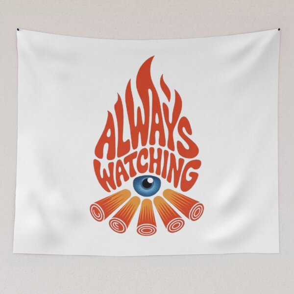 Item preview, Always Watching — Silent but Aware designed and sold by NewUSShop.