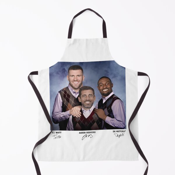 Item preview, Aaron Rodgers Dk Metcalf T.J. Watt Football designed and sold by Yocca.