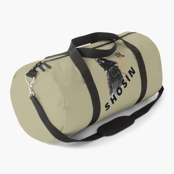 Item preview, SHOSIN - Zen Samurai Soul "TAMASHII" Pale Sage Duffle Bag designed and sold by SHOSIN-Design.