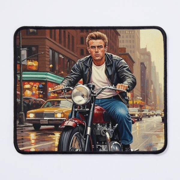 Item preview, City Streets Rebel: Iconic Urban Rider Art designed and sold by Art's Diner.