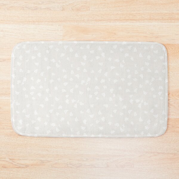 Item preview, White and Off-White Ditsy Floral Pattern designed and sold by AshDollCreations.