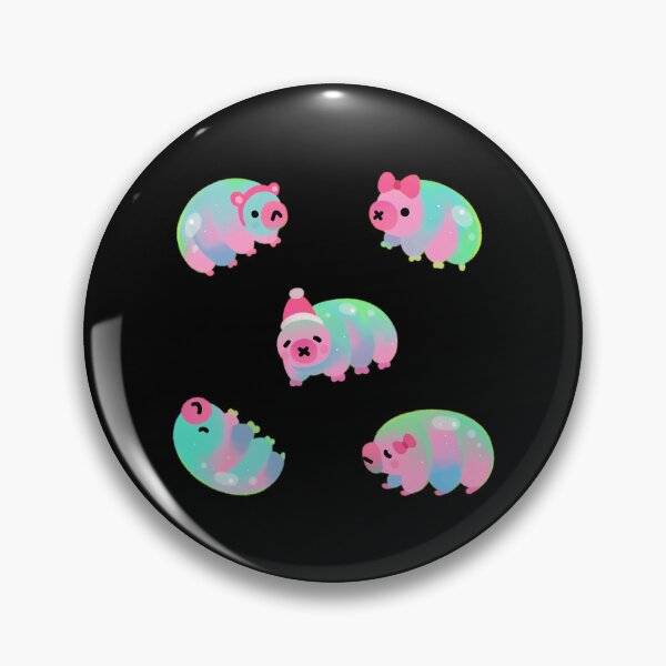 Item preview, Colorful Water Bear Tardigrade Pattern designed and sold by ubsuqltc46.