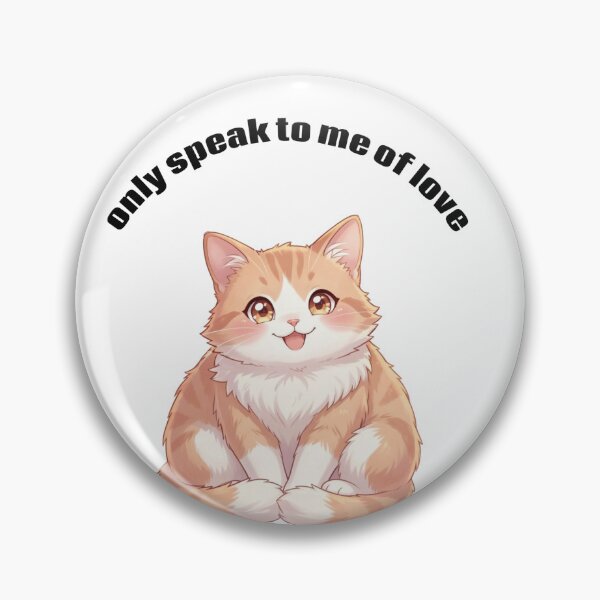 Item preview, Kawaii Kitten Just Talk to Me About Love - Romantic Design designed and sold by Pablo059.