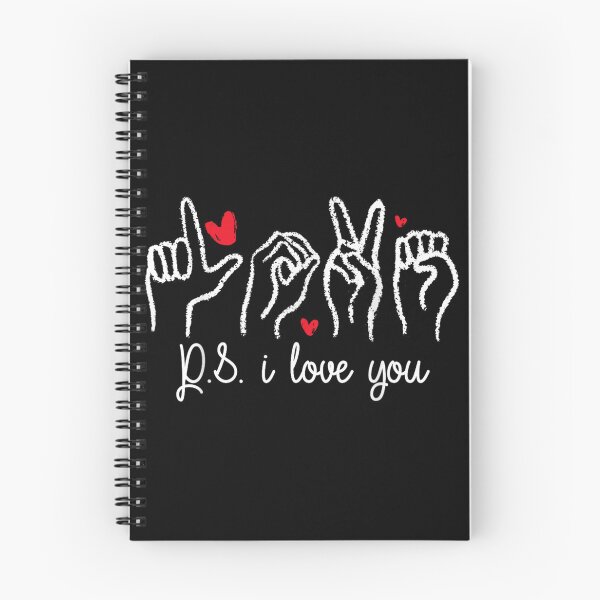 Item preview, ASL PS I Love You American Sign Language Hand Signs Valentine Gift designed and sold by Nannythenimfa.