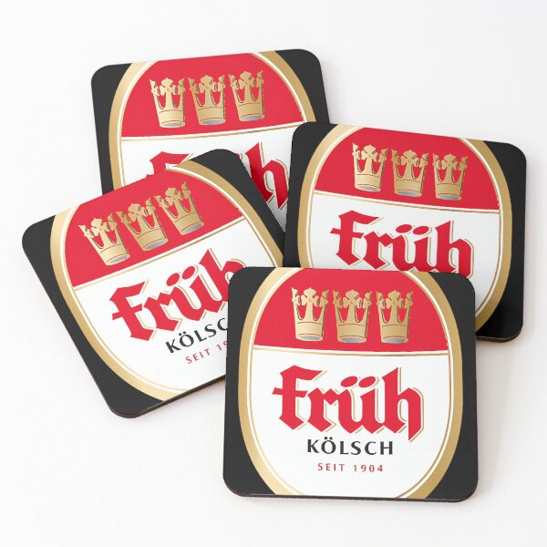 Item preview, Frh Klsch Beer Logo Brewery Local Beer designed and sold by MarcelBaron.