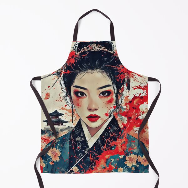 Item preview, Crimson Beauty | Asian Ink Artwork designed and sold by Neer arts.