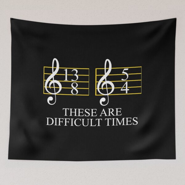 Item preview,  Music These Are Difficult Times designed and sold by WNGSTD.