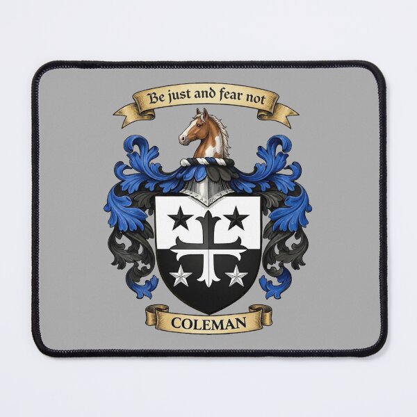 Item preview, The Coleman Family Coat of Arms designed and sold by BagTown Clans.