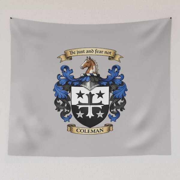 Item preview, The Coleman Family Coat of Arms designed and sold by BagTown Clans.