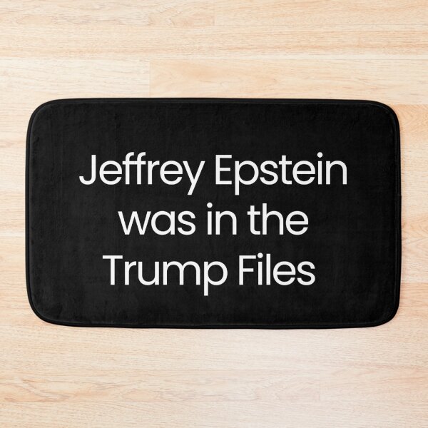 Item preview, Jeffrey Epstein Was In the Trump Files white designed and sold by KATKattalestv.