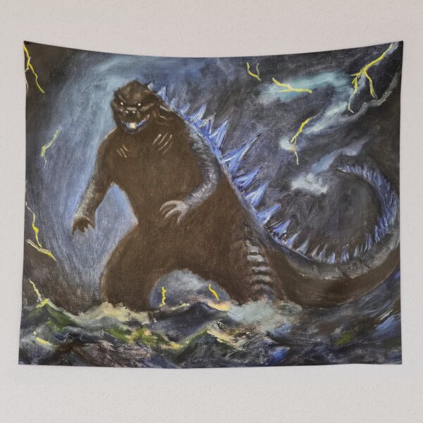 Item preview, Godzilla, King of the Monsters designed and sold by EvergrimGallery.