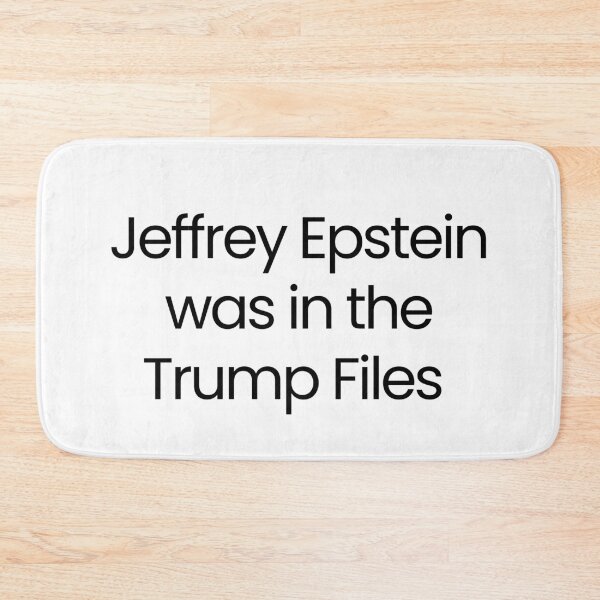 Item preview, Jeffrey Epstein Was In the Trump Files black designed and sold by KATKattalestv.