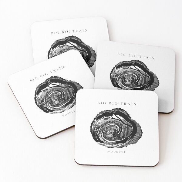 Item preview, Big Big Train Woodcut designed and sold by Ruby-christian.