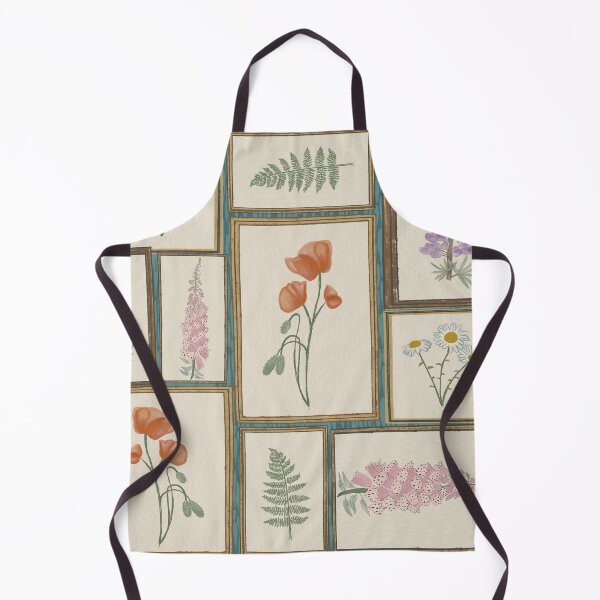 Item preview, Vintage Wildflower Botanical Collage - Antique Garden Plates designed and sold by holu_designs.