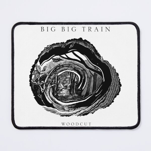 Item preview, Big Big Train Woodcut designed and sold by Ruby-christian.