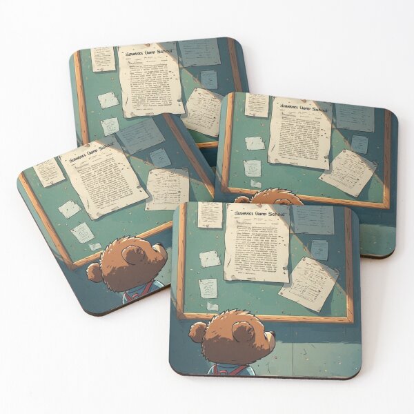 Item preview, Little Bear checks his exam results. designed and sold by Whose-sweat.