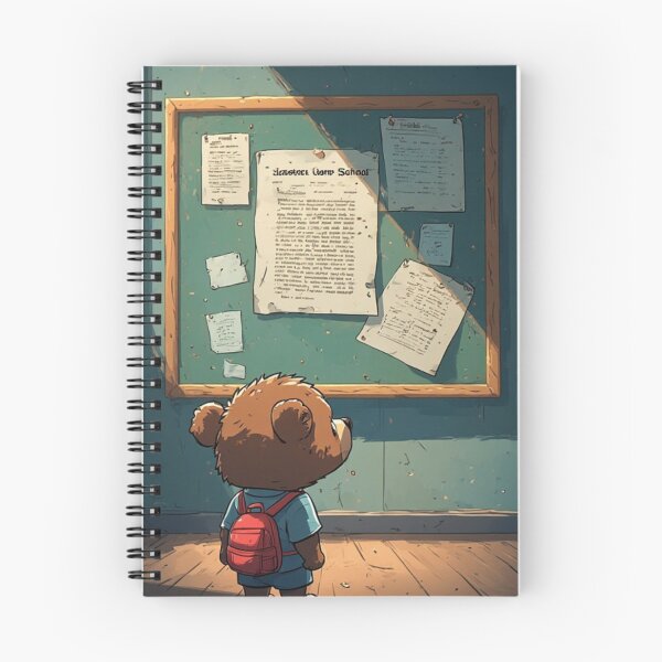 Item preview, Little Bear checks his exam results. designed and sold by Whose-sweat.