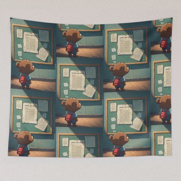 Item preview, Little Bear checks his exam results. designed and sold by Whose-sweat.
