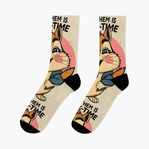 Item preview, My Anthem Is Snack-Time — Funny Punk Squirrel Holding Microphone Cartoon designed and sold by Amplify-n-Co.