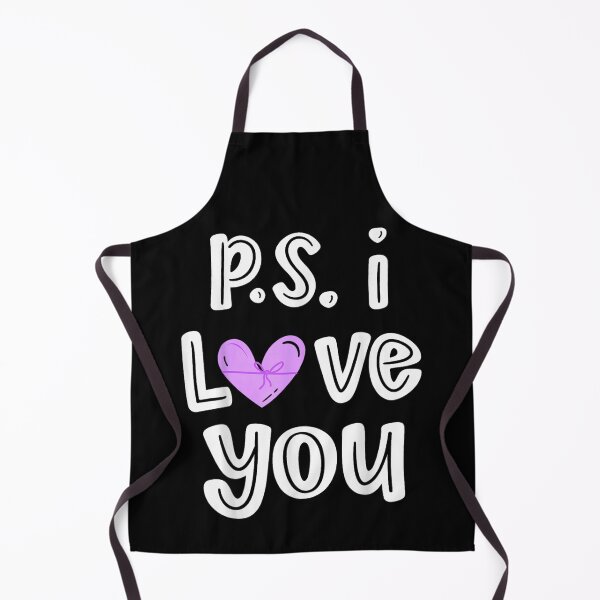 Item preview, P.S. I Love You Cute Handwritten Heart Gift For Her Girlfriend designed and sold by RenettaFunky.