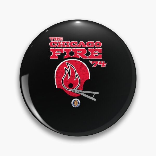 Item preview, Distressed Chicago Fire Helmet Chicago Football designed and sold by Yocca.