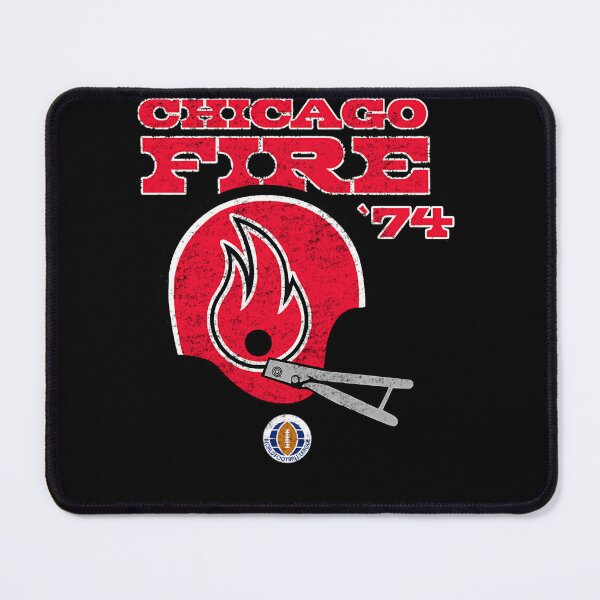 Item preview, Distressed Chicago Fire Helmet Chicago Football designed and sold by Yocca.