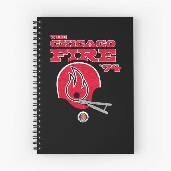 Item preview, Distressed Chicago Fire Helmet Chicago Football designed and sold by Yocca.